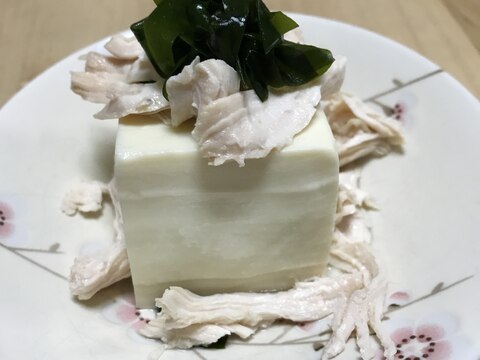 ゆで鶏活用レシピ!冷奴